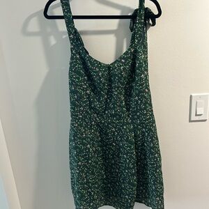 RIHOAS Green Floral Dress